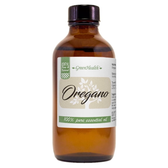 Oregano Essential Oil – 4 fl oz | 100% Pure & Natural | Amber Glass Bottle with Cap | for DIY Linen Mists, Closet Fresheners, Craft Fragrance & Diffuser Recipes