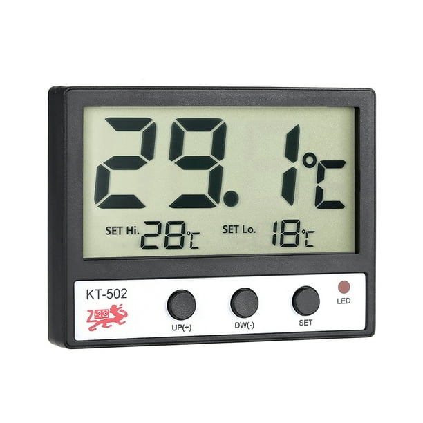 Anself Lcd Digital Fish Tank Aquarium Thermometer Water Temperature Meter °c/°f High/Low Temperature Alarm