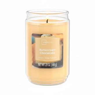 2pk Mainstays Vanilla Scented Single-Wick Large Jar Candle, 20 Oz, Free