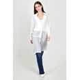 thumbnail image 5 of Blusa de corte largo Roman Fashion /Juvenil, 1008 (Blanco) blanco M, 5 of 5