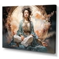 thumbnail image 2 of Designart "Asian Art Bodhisattvas beauty I" Asian Art Wall Decor, 2 of 5