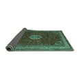 thumbnail image 2 of Ahgly Company Indoor Rectangle Persian Turquoise Blue Traditional Area Rugs, 5' x 8', 2 of 4