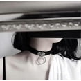 thumbnail image 2 of Punk Rock Necklace Pu Leather Choker For Girls Lady Stylish Accessory, 2 of 3