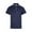 Navy Heather - 711, variant on MV Sport 25143 Mood & Vibe™ Laguna Terry Polo-Navy Heather - 711-S