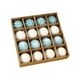 thumbnail image 2 of 16 adornos navideños colgantes para árbol, bolas decorativas de espuma portátiles. Azul Blanco, 2 of 9