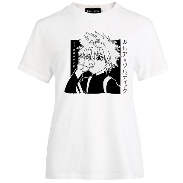 Akoada Akoada 2020 New Japanese Anime Hunter X Hunter Print Loose Shirts Unisex Casual Short Sleeves Fashion Shirt Tops Walmart Com Walmart Com