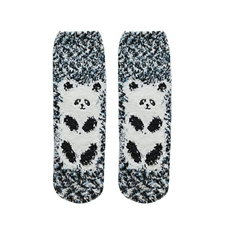 

XINSHIDE Socks Adult Animal Print Lovely Puppy Plush Middle Tude Socks Home Stockings Casual Funny Socks