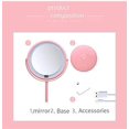 thumbnail image 4 of Makeup Mirrors Vanity Mirror for Girls, Mirror with Led Light Fill Light Dormitory Desktop Folding Vanity Mirror, 4 of 6