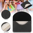 thumbnail image 7 of Homelove PU Leather Business Card Holder, Business Card Case with Magnetic Shut for Men & Women, Holds 25 Business Cards,Black, 7 of 7