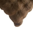 thumbnail image 2 of Better Homes & Gardens Bubble Faux Fur Decorative Pillow for All Ages, 22" x 22" Brown Basket, 2 of 7