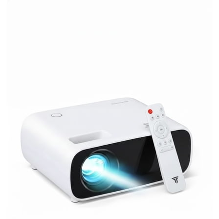 Kanstar Native 1080P Projector with 5G WiFi and Bluetooth, 500 ANSI Outdoor Portable Movie Projector for Home Theater