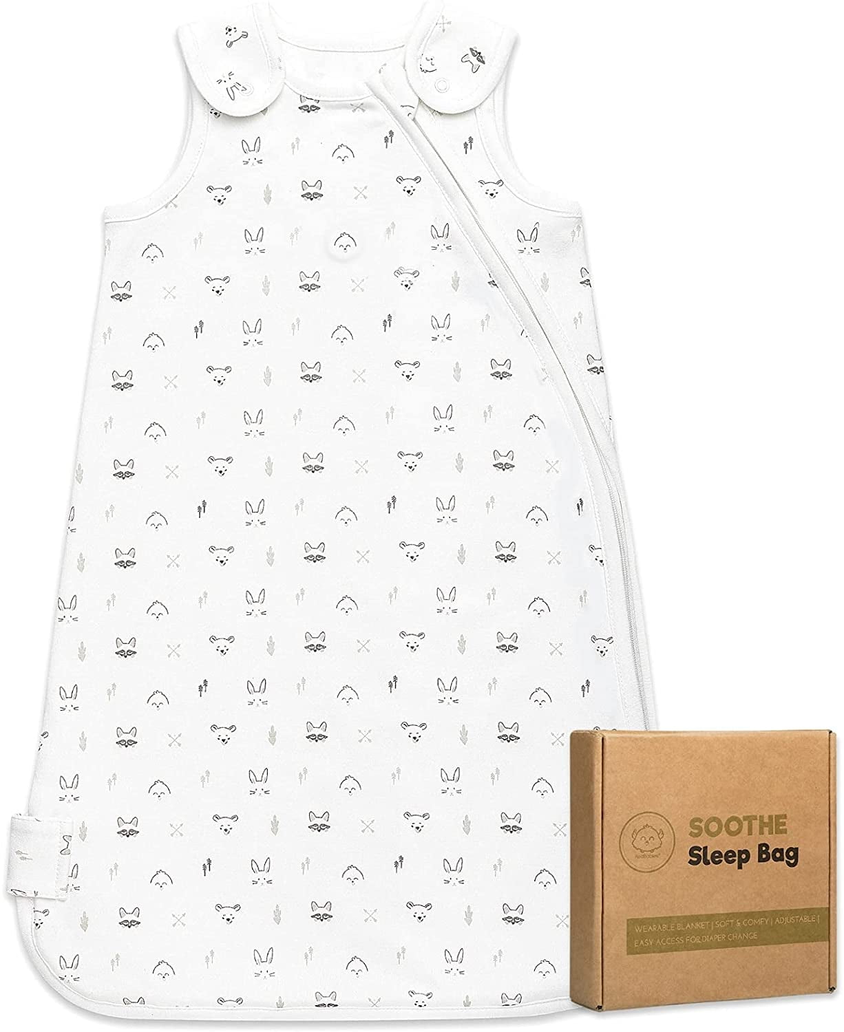 Organic Baby Sleep Sack Wearable Blanket Baby Sleeping Bag 0 24 Months Baby Swaddle Blankets For Baby Boy Girl Newborn Infant Baby Sleeper Swaddle Baby Sleep Bag Medium 3 12m Keastory Walmart Com