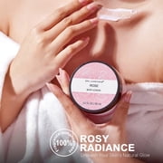 Spa Bath Gift Sets for Women - Rose Scent Gifts Box for Her, Relaxing Body Care Birthday Gifts for Mom