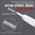thumbnail image 4 of COM1950s Shower Head Cleaning Brushes, Small Hole Cleaner Brush Set for Bathroom Fixtures, Multi-Pack of 100 Durable Nylon Brushes for Deep Cleaning Taps, Vents, and Hard-to-Reach Areas, 4 of 7