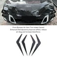 thumbnail image 4 of 4Pcs Front Bumper Side Air Vent Trim Cover Intake Canard Fog Light Intake Frame Canard Replacement for X5 G05 LCI M Sport 2023 and Later Front Bumper Side Vent Trim, 4 of 7