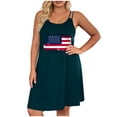 thumbnail image 2 of SOOMLON Short Nightgowns for Women Plus Size Comfy Nighties Double Spaghetti Strap Print Mini Dress Pajamas Dress, 2 of 6