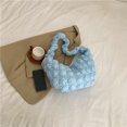 thumbnail image 3 of Bolso de axila de nube para mujer, Bolso Hobo hinchado de Color sólido, Bolso ligero de ocio para mujer, 3 of 8
