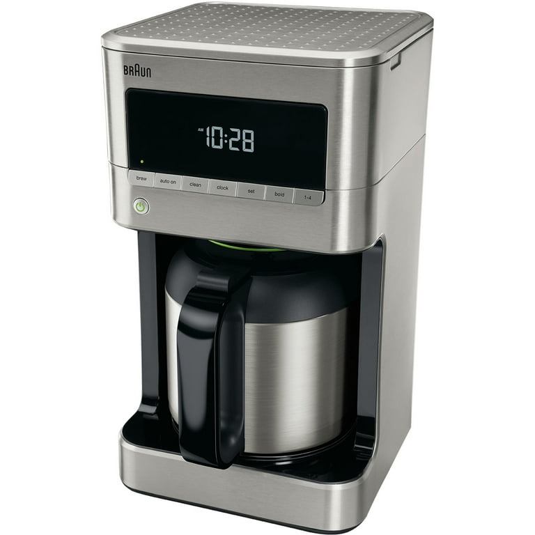 Braun Brew Sense 10-Cup Drip Coffee Maker with Thermal Carafe in