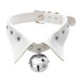 thumbnail image 1 of Collar de gargantilla punk Yinane con colgante de campana blanco para mujer Año Nuevo, 1 of 7