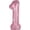 Pink, variant on PTSPLLMY 40 Inch White Number Balloons with Pink Bow Coquette Birthday Decorations Giant Number 2 Foil Balloon For Girl’s Pink Bow Birthday Party, Anniversary, Wedding, Proposal, Graduation Decor