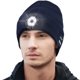 thumbnail image 2 of gorro Bluetooth con luz, gorro de punto musical mejorado con auriculares, gorro LED para correr, senderismo, regalos de Navidad unisex para hombres, mujeres y adolescentes Vhermosa 222006-3, 2 of 9