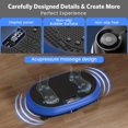 thumbnail image 3 of Plataforma vibratoria HVX con Bluetooth para fitness 57 x 36 x 13 cm, 3 of 8