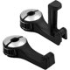 thumbnail image 1 of 2 in 1 Car Headrest Hidden Hook with Phone Holder, Set of 2 Universal Vehicle Back Seat Purse Hook Hanger Holder, 1 of 5