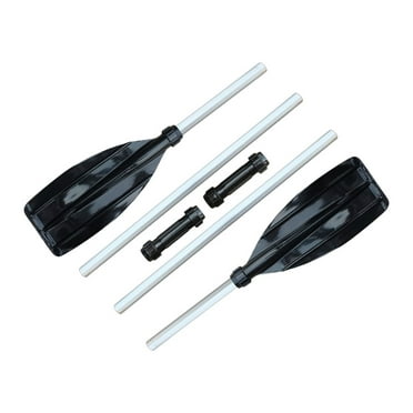 Splicing Kayak Paddle Portable Paddles Aluminum Alloy Inflatable Canoe Fin Accessories 2 Pcs