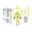 K, variant on Christmas Action Figure T13 Robot with 13 Movable Joints Magnetic Fully Articulated Model for Creative DIY Customizing and Modern Desktop Styling