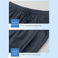 thumbnail image 3 of OGLCCG Men's Athletic Shorts Quick Dry Mesh Basketball Shorts for Men Lightweight Mens Workout Gym Running Shorts with Pockets,Dark Gray, 3 of 7
