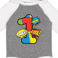 thumbnail image 4 of Inktastic 1st Birthday Superhero Boys or Girls Long Sleeve Baby Bodysuit, 4 of 5