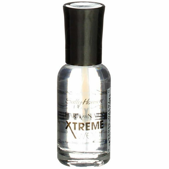 Sally Hansen Hard as Nails Xtreme Wear, Invisible, 0.4 Oz, 2 Pack