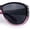 Purple Pink Frame - Black Lens, variant on SA106 Polarized 55mm Fit Over OTG Butterfly Rhinestone Diva Sunglasses Shiny Black Frame - Smoke Lens