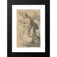 thumbnail image 2 of Xaver Schwegler 17x24 Black Modern Framed Museum Art Print Titled - Proclamation Angel, 2 of 5