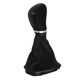 thumbnail image 1 of Black Automatic Gear Shift Knob with Gaitor Boot for Mercedes Benz W203 W204 Auto Accessories, 1 of 5