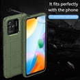 thumbnail image 2 of Case for Xiaomi Redmi 10A, Heavy Duty Shockproof Absorption Impact Resistant Protective Phone Case Bumper Rugged Cover for Xiaomi Redmi 10A HD Green, 2 of 14