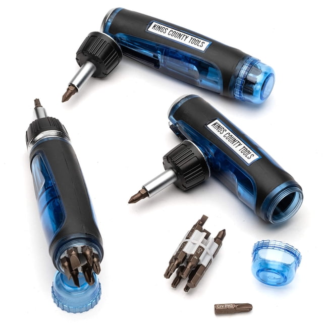 Destornillador multiusos Kings County Tools con trinquete B