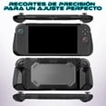 thumbnail image 4 of Case protector para Consola N-Switch-2, Funda de PC&TPU con diseño ergonomico a prueba de golpes y arañazos color Negro, 4 of 6