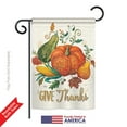 thumbnail image 2 of Breeze Decor BD-TG-G-113072-IP-BO-DS02-US 13 x 18.5 in. Suzani Give Thanks Fall - Seasonal Thanksgiving Impressions, Decorative Vertical Garden Flag, 2 of 4