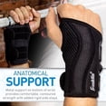 thumbnail image 3 of Franklin Sports Wrist Brace and Stabilizer - Adjustable Sports Wrist Guard - Wrist Compression Brace for Pain Relief + Injury Prevention - One Size, 3 of 6