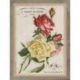 thumbnail image 3 of Babbitt, Gwendolyn 15x18 Black Modern Framed Museum Art Print Titled - French Rose II, 3 of 5