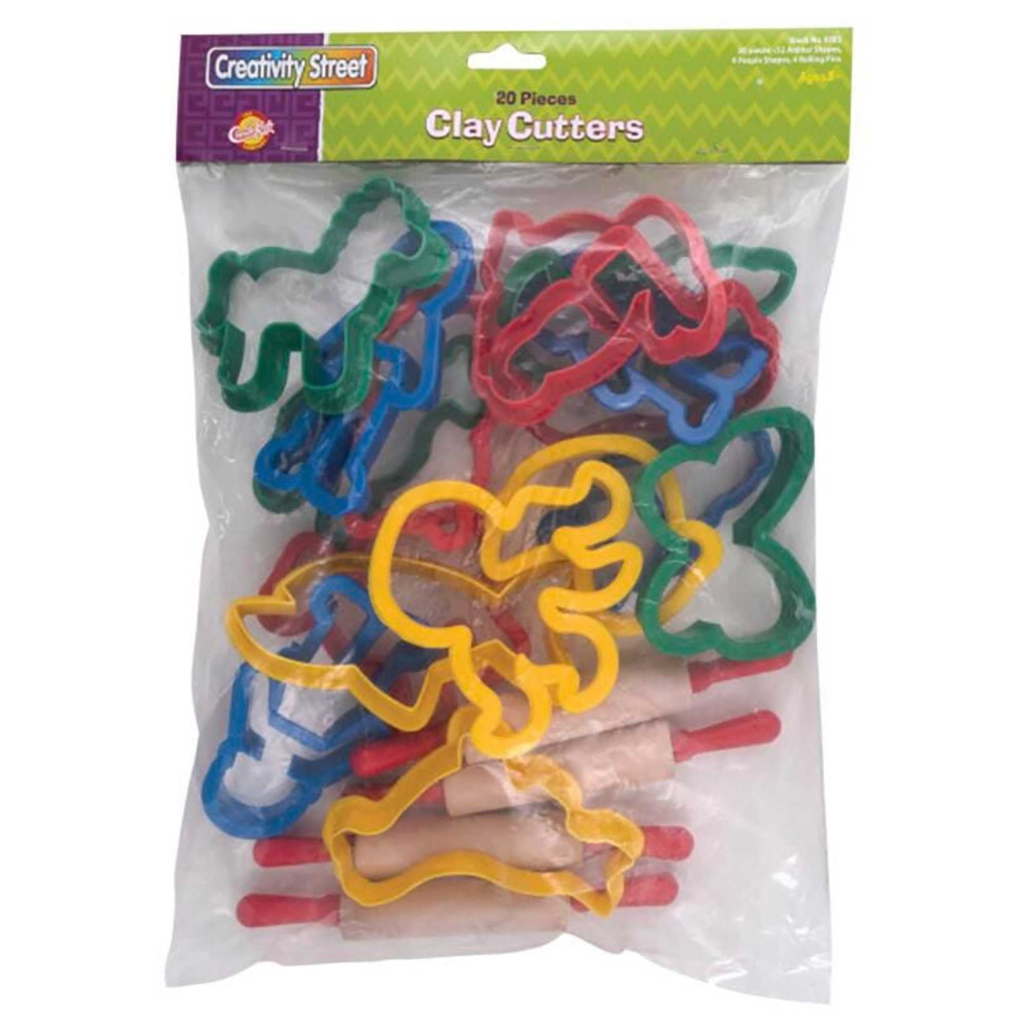 Creativity Street Clay Cutter Set - Clay Craft - 11 Piece(s) - 1 / Set Creativity Street Clay Cutter Set - Clay Craft - 11 Piece(s) - 1 / Set