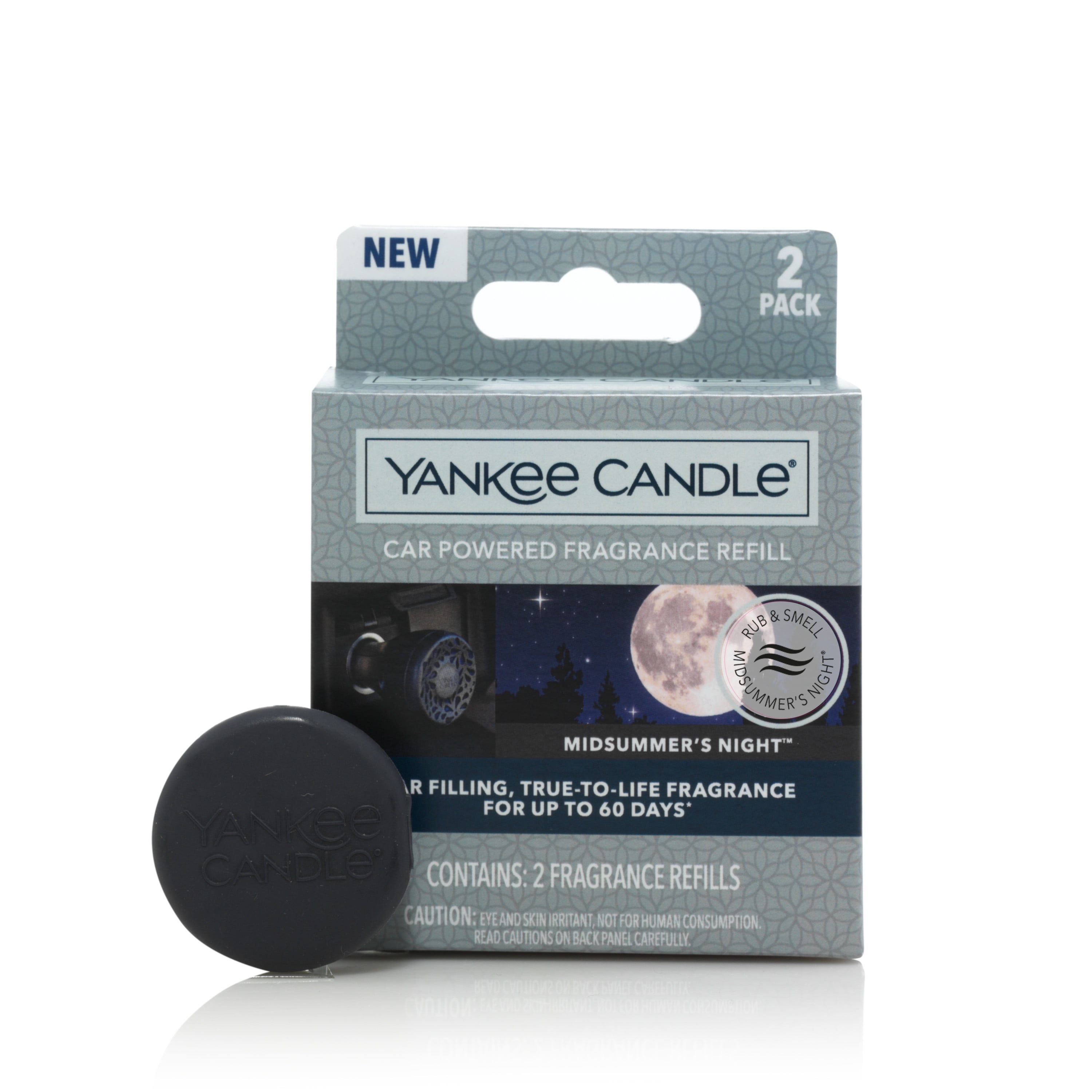 Yankee Candle Car Powered Fragrance Diffuser Refill Midsummer's Night