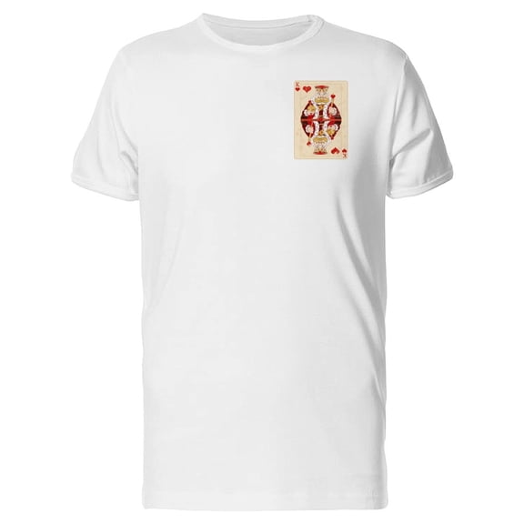 Illistration Of King Of Hearts Tee Men's -Image by Shutterstock