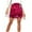 Hot Pink, variant on BLTIBY 2025 Sequin Skirt for Women Stretchy Bodycon Casual Mini Skirts Sparkly Glitter Shiny Skirt Night Out Party Red L