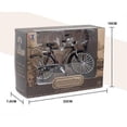 thumbnail image 3 of Alloy bicycle 28 bar simulation toy model decoration gift box (28 bar women's clothing [black] with air pump), 3 of 5