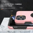 thumbnail image 5 of SZMLOGB Phone Case for iphone 11Pro(5.8") with Ring Holder Shock Resistant Scratch Resistant PC Silicone Heavy Duty Protective Case-pink, 5 of 6