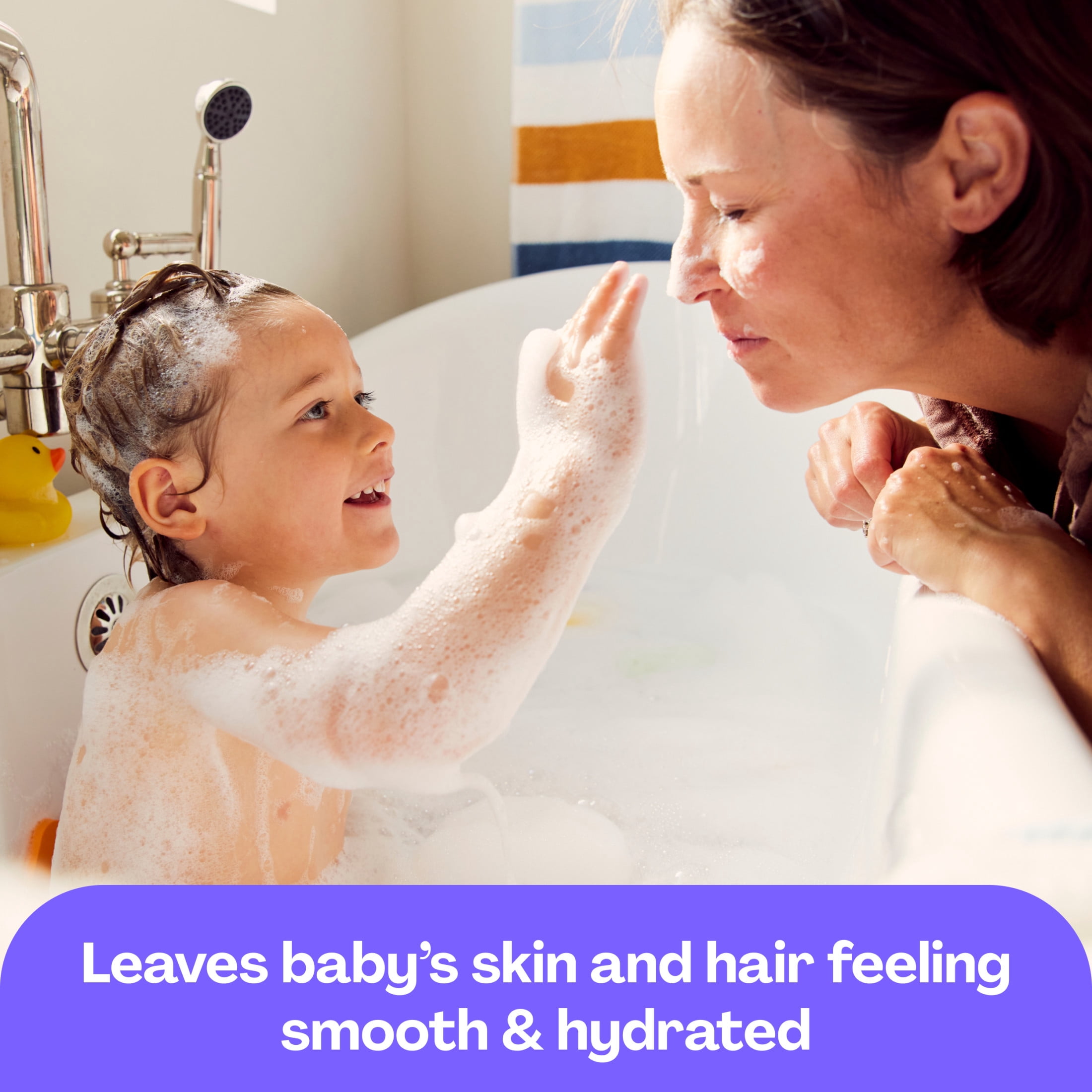 Hello Bello Ultra-Hydrating Baby Shampoo & Body Wash, Soothing Soft Lavender, 10 oz