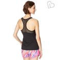 thumbnail image 2 of Aeropostale - Camiseta sin mangas con parte trasera de malla para mujer, color negro, talla mediana Aeropostale Camiseta sin mangas, 2 of 2