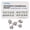 Standard Roth 0.022, variant on 20PCS Orthodontic Metal Brackets Dental Brackets Standard Roth 0.018 Slot Bondable, 3-4-5 with Hook 20pcs/Pack, 1PK